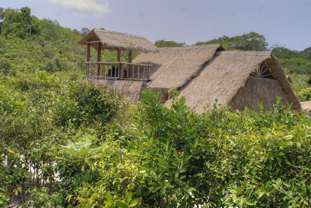 Green Blue Beach Hostel Koh Rong Sanloem Bagian luar foto
